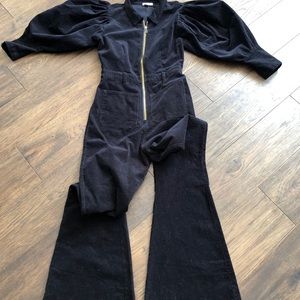 Fine cord corduroy Jumpsuit